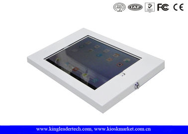 comprar El final del polvo de Vesa Lockable Ipad Kiosk Stand laminó el acero online manufacture