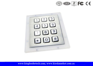 comprar Soporte retroiluminado del panel de las llaves de los SS del teclado numérico 12 del metal de la matriz 3×4 online manufacture