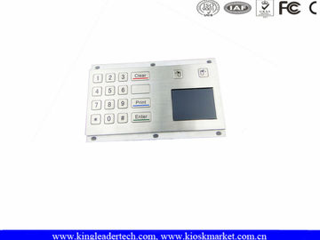 comprar Teclado numérico impermeable del metal con 16 llaves rasantes y el panel táctil óptico online manufacture