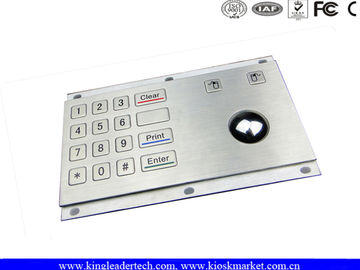 comprar Telclado numérico rugoso a prueba de vandalismo de Matel con 16 llaves rasantes y el Trackball óptico integrado online manufacture