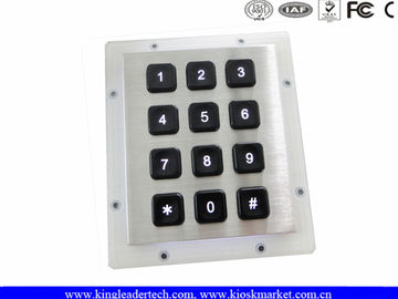 comprar Telclado numérico a prueba de vandalismo impermeable rugoso con 12 llaves retroiluminadas ideales para el ambiente oscuro online manufacture