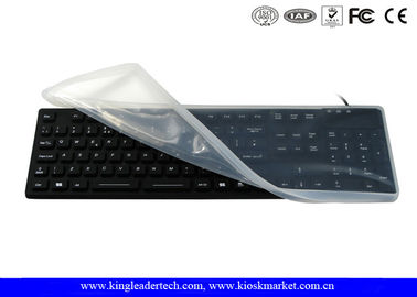 comprar Teclado impermeable desprendible del silicón USB para industrial duro online manufacture
