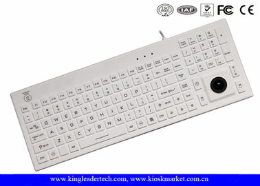 comprar Teclado delgado estupendo blanco del silicón de IP68 USB con el interruptor con./desc. online manufacture