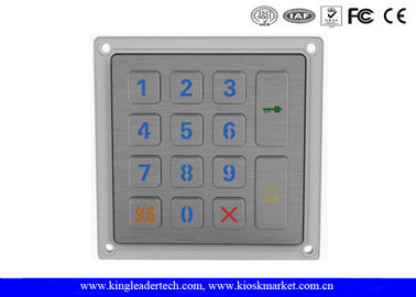 comprar Telclado numérico elegante de la entrada de puerta de 14 llaves/telclado numérico al aire libre IP65 del acero inoxidable online manufacture