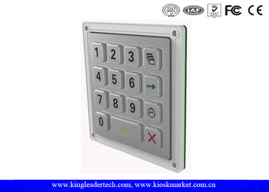 comprar Telclado numérico 4 x del metal de la puerta matriz 4 con el material rugoso del acero inoxidable online manufacture