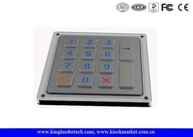 comprar Llevado 14 llaves de Blacklight telclado numérico del acceso de la puerta de 4 x 4 matrices hecho excursionismo online manufacture