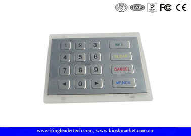 comprar Teclado numérico rugoso IP65 del acero inoxidable en la matriz 4 x 4 para las máquinas expendedoras online manufacture