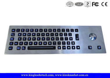 comprar El metal rugoso 65 del telclado numérico del soporte del panel del contraluz viaja por completo las llaves, Trackball integrado online manufacture