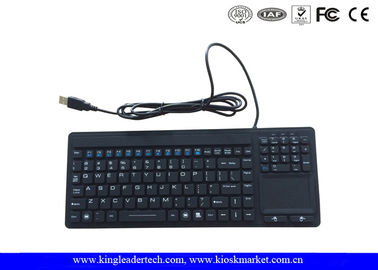 comprar Teclado médico del silicón con el panel táctil y teclado numérico en interfaz USB online manufacture