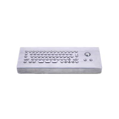 comprar Teclado de escritorio industrial compacto con la atracción integrada del Trackball a prueba de polvo, a prueba de vandalismo e impermeable online manufacture