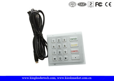 comprar Llave de acero inoxidable industrial metálica 16 del teclado numérico RS232 para el quiosco online manufacture