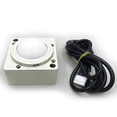 comprar carcasa graduada industrial del policarbonato del módulo robusto del trackball con la bola plástica de 50m m online manufacture
