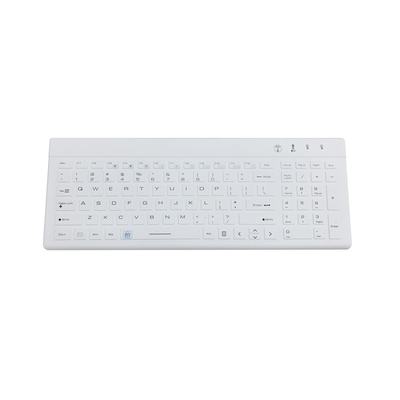 comprar Teclado médico del virus del silicón inalámbrico anti de Bluetooth con el teclado numérico de 12 llaves de funcionamiento online manufacture