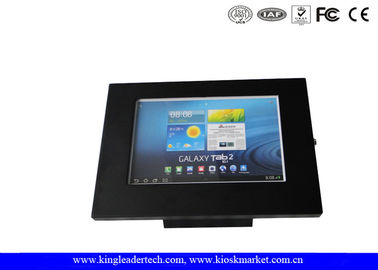 comprar Recinto sin obstáculo del quiosco de la tableta de Matt Black Ipad Kiosk Stand para Samsung online manufacture