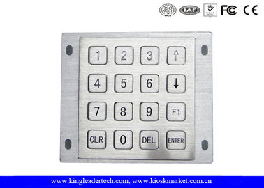 comprar Quiosco rugoso 4 del soporte del panel 4 llaves planas del telclado numérico 16 del metal con el conector pin online manufacture