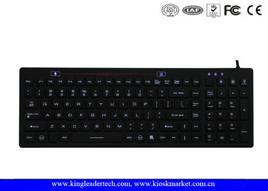 comprar Teclado de escritorio de la prenda impermeable del caucho IP68 con llaves de funcionamiento y el contraluz online manufacture