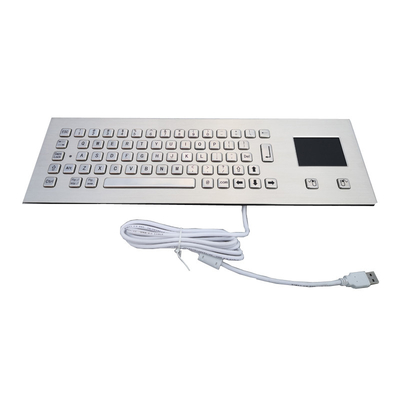 comprar IP65 Panel montaje impermeable a prueba de vandalismo teclado de ordenador industrial de acero inoxidable con panel táctil para entornos hostiles online manufacture