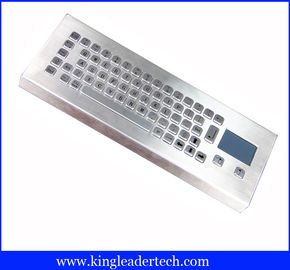 comprar Mini metal de escritorio industrial rugoso del teclado IP65 con el panel táctil online manufacture