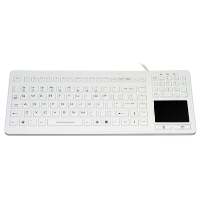 comprar Teclado médico antivirus con panel táctil integrado completamente sellado IP68 limpiable online manufacture