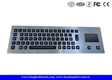 comprar Plata iluminada a prueba de polvo del teclado del metal con 65 llaves del Individual-Lit del LED online manufacture