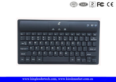 comprar Teclado industrial del silicón inalámbrico negro de Bluetooth con carga por USB online manufacture