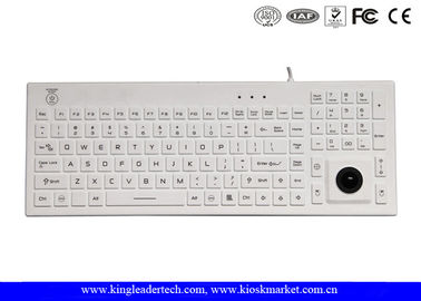 comprar Teclado de la prenda impermeable del silicón de la disposición de Noruega con el Trackball y la disposición adaptable online manufacture