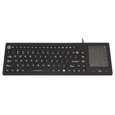 comprar IP68 Teclado sanitario médico lavable con panel táctil 2 en 1 y panel de números online manufacture