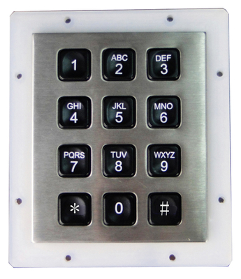comprar Telclado numérico a prueba de vandalismo impermeable rugoso con 12 llaves retroiluminadas ideales para el ambiente oscuro online manufacture