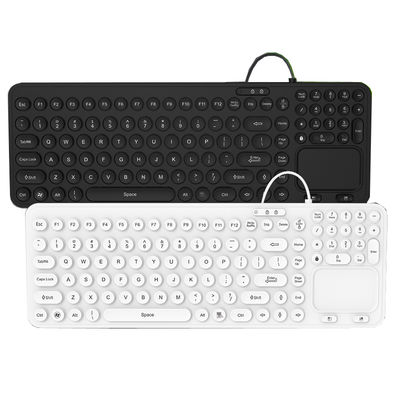 comprar Teclado retroiluminado IP68 lavable, militar, médico, industrial, con teclas de función, teclado numérico y panel táctil online manufacture