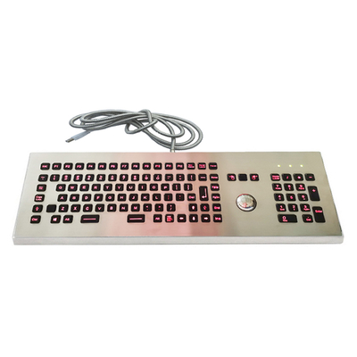comprar Escritorio retroiluminado teclado resistente al vandalismo con teclado óptico integrado y teclado numérico online manufacture
