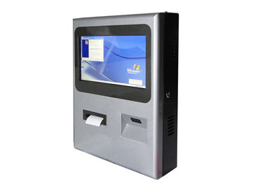 comprar Quiosco de pantalla táctil IR interactivo Wallmount con código QR y lector de código de barras e impresora térmica online manufacture
