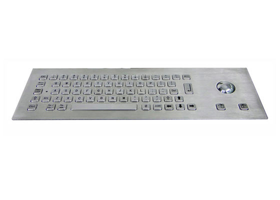 comprar Teclado de acero inoxidable de la prenda impermeable IP65 con el Trackball del ratón online manufacture