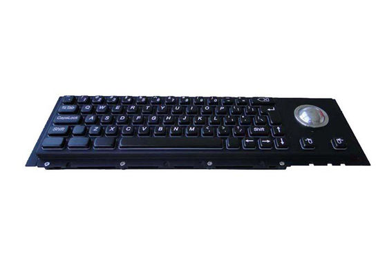 comprar El teclado industrial de SUS304 IP65 con el Trackball 20mA ató con alambre el soporte del panel online manufacture