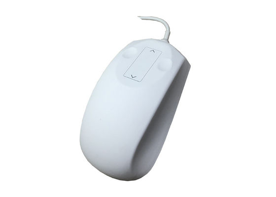 comprar Ratón óptico blanco IP68 EMC del silicón USB2.0 con forma cómoda online manufacture