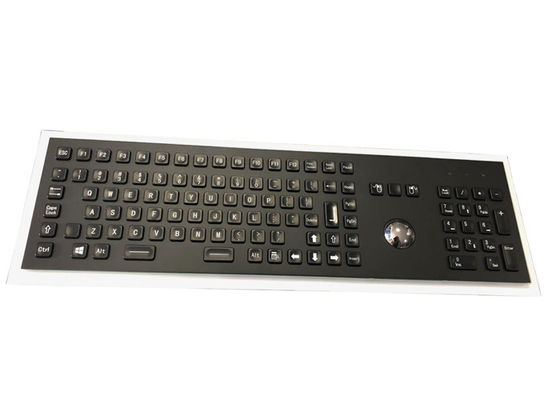 comprar 103 llaves electrochaparon el Trackball industrial negro del teclado 20mA 38m m del metal online manufacture