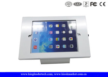 comprar Recinto montado en la pared de escritorio del quiosco de Ipad con la cerradura antirrobo en blanco online manufacture