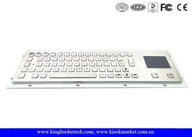 comprar Teclado industrial cepillado del acero inoxidable con el panel táctil IP65 con 64 llaves online manufacture