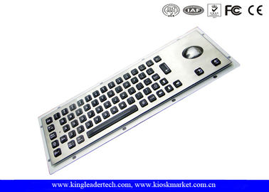 comprar Teclado iluminado del metal del gris de plata a prueba de polvo con 65 llaves del Individual-Lit del LED online manufacture