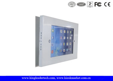 comprar Recinto rugoso montado en la pared del quiosco de Ipad del metal con el soporte negro delgado para Ipad 2/3/4/AIR online manufacture