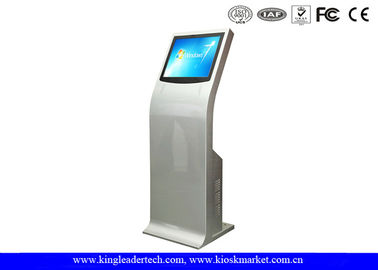 comprar Quiosco interactivo de la pantalla táctil del servicio interior independiente con diseño curvado online manufacture