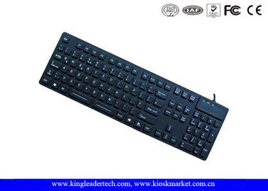 comprar Estupendo adelgace el teclado impermeable del silicón con llaves del FN y el teclado numérico en interfaz USB online manufacture