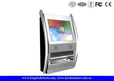 comprar Quiosco de moda del soporte de la pared de la exhibición de TFT LCD con el teclado rugoso del metal online manufacture