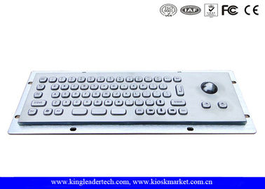 comprar Pequeño teclado compacto clasificado IP65 del soporte del panel del quiosco con el Trackball óptico online manufacture