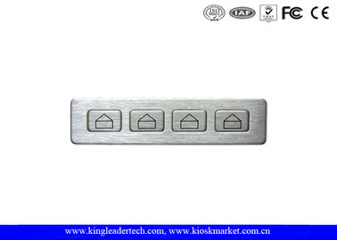 comprar Prueba industrial del polvo del teclado numérico del metal IP65 con 4 llaves cortas del metal del viaje online manufacture