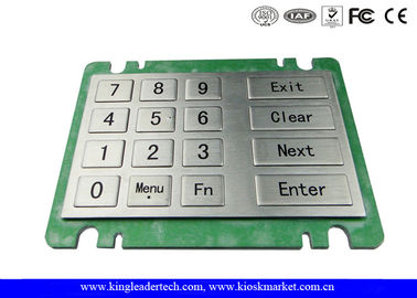 comprar Teclado numérico Vándalo-Resistente construido sólidamente del metal con 16 llaves grandes del metal para la máquina expendedora online manufacture