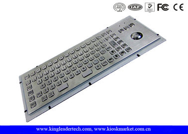 comprar Teclado industrial clasificado del quiosco del ordenador del acero inoxidable IP65 con el Trackball online manufacture
