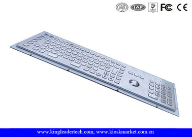 comprar Teclado industrial del metal del ordenador del quiosco con llaves de funcionamiento del soporte del panel online manufacture