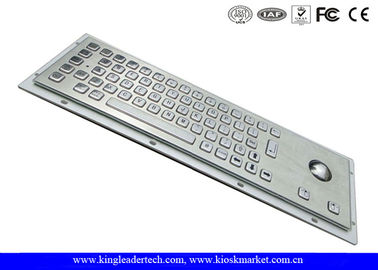 comprar Quiosco impermeable o teclado de ordenador industrial con llaves planas y el Trackball online manufacture