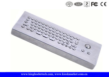 comprar Teclado de escritorio del metal del ordenador industrial clasificado IP65 mini con el Trackball online manufacture