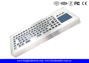 comprar teclado de escritorio industrial 86Keys impermeable con el panel táctil online manufacture